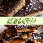 Viral Chocolate Banana Bark Recipe