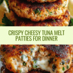 Tuna Melt Patties Recipe